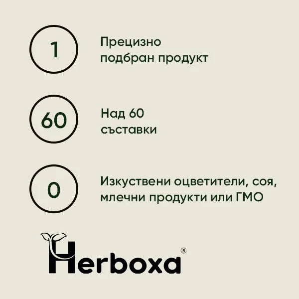 Herboxa Super Greens. 300g. 50 servings (6g). 1 serving = 1 scoop per day