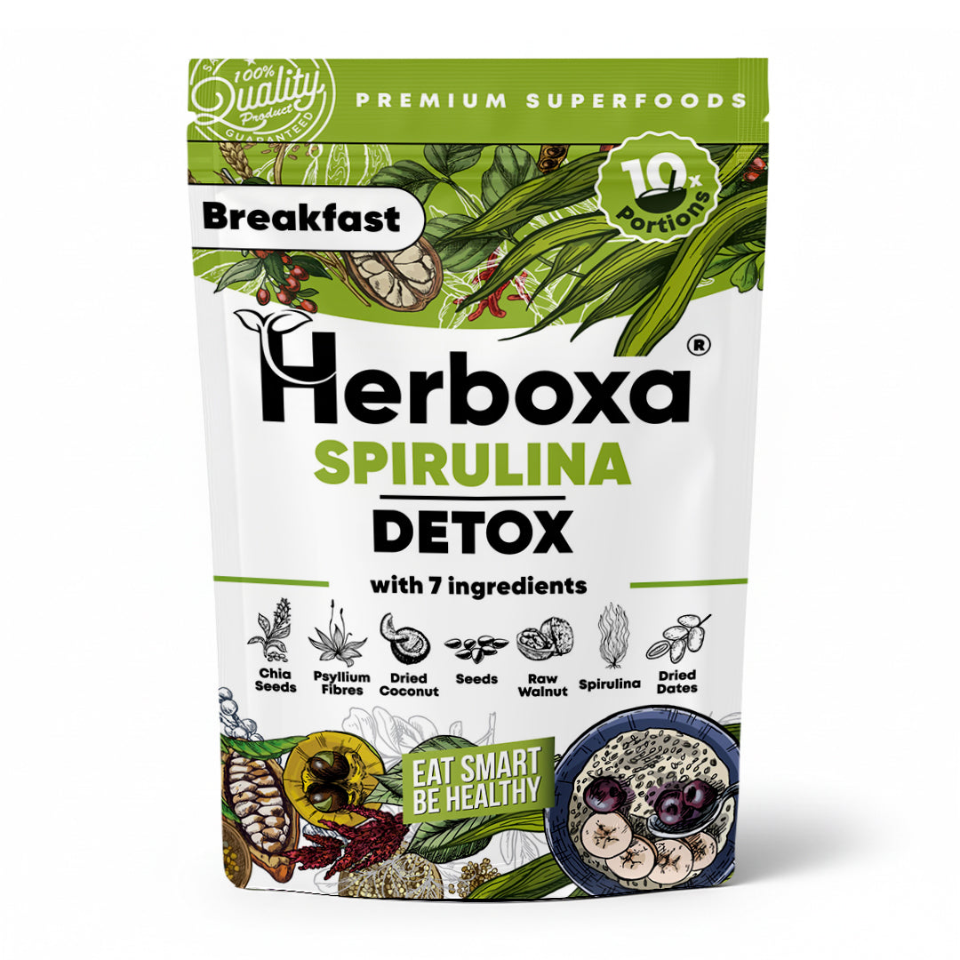 Spirulina Detox – Das gesunde „Fast Food“ Spirulina-Frühstück