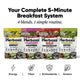 Herboxa® Superfoods-Bundle – 4 Produkte – Das komplette gesunde Frühstück für über 1 Monat